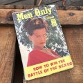 60s Vintage MEN ONLY Coimc Book Pinup Girl Advertising (M334)
