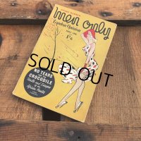 50s Vintage MEN ONLY Coimc Book Pinup Girl Advertising (M336)