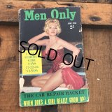 60s Vintage MEN ONLY Coimc Book Pinup Girl Advertising (M328)