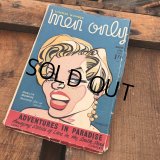 50s Vintage MEN ONLY Coimc Book Pinup Girl Advertising (M322)