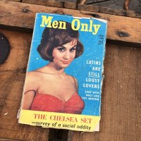 60s Vintage MEN ONLY Coimc Book Pinup Girl Advertising (M333)