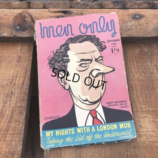 画像1: 50s Vintage MEN ONLY Coimc Book Pinup Girl Advertising (M324)