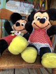 画像8: Vintage Disney Minnie & Mickey Mouse Plush Doll Set 60cm (M344)