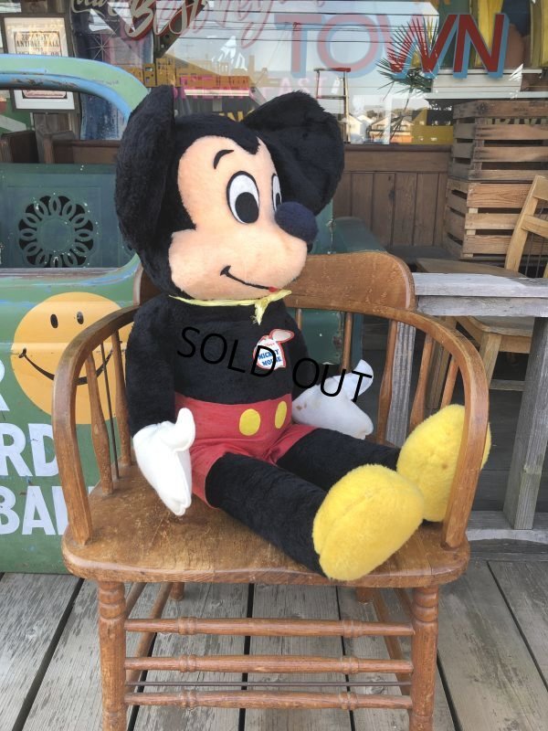 画像3: Vintage Disney Mickey Mouse Plush Doll 100cm (M343)