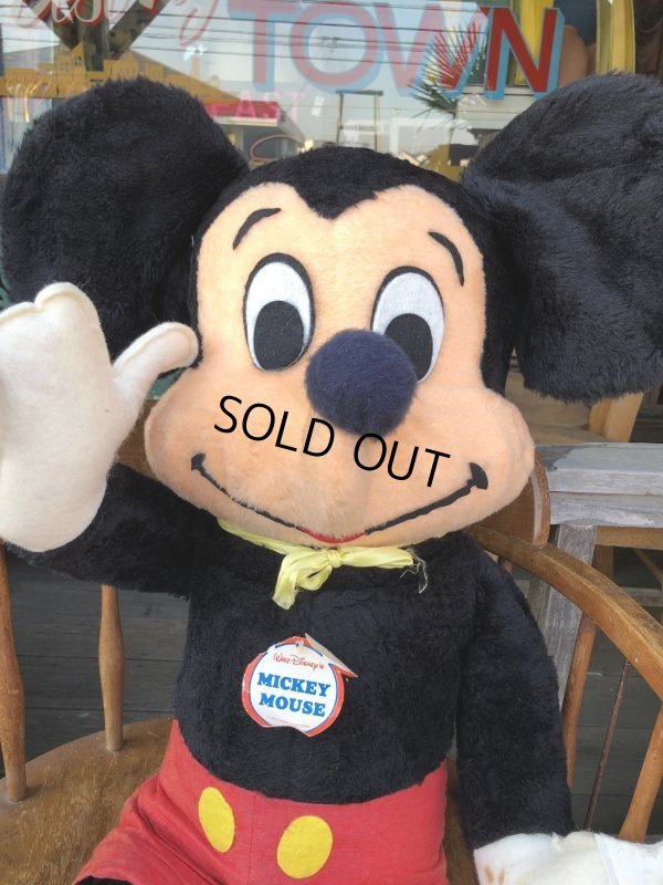 画像11: Vintage Disney Mickey Mouse Plush Doll 100cm (M343)