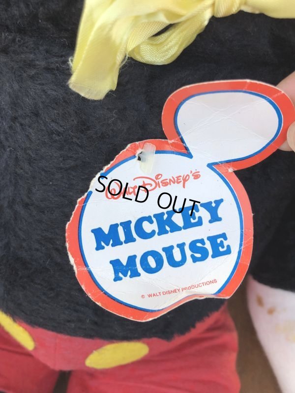 画像5: Vintage Disney Mickey Mouse Plush Doll 100cm (M343)
