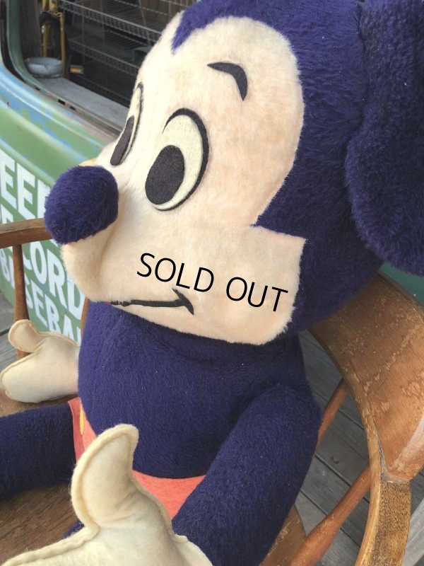 画像5: Vintage Disney Mickey Mouse Plush Doll 100cm (M342)