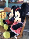 画像7: Vintage Disney Minnie & Mickey Mouse Plush Doll Set 60cm (M344)