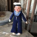 Vintage Sailor Composition Doll 31cm (M346) 