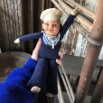 画像10: Vintage Sailor Composition Doll 28cm (M345) 