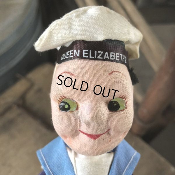 画像7: Vintage Sailor Doll QUEEN ELIZABETH 2 (M349) 