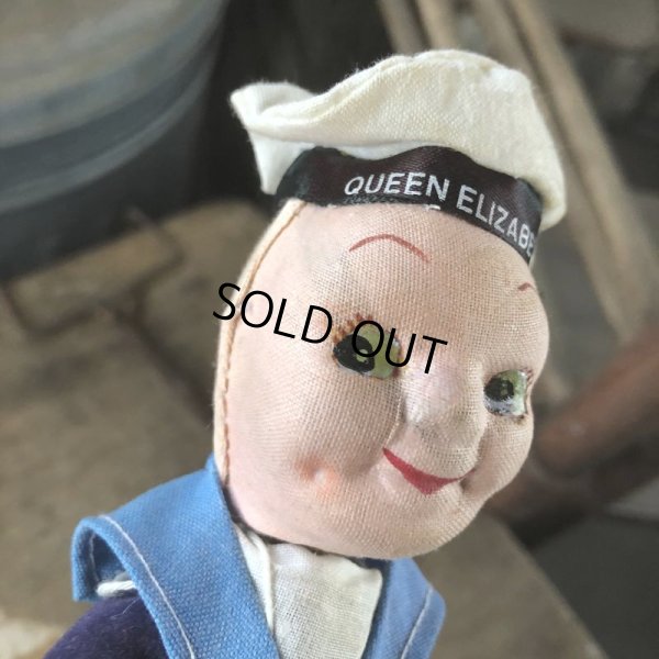 画像8: Vintage Sailor Doll QUEEN ELIZABETH 2 (M349) 