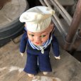 画像2: Vintage Sailor Composition Doll 28cm (M345)  (2)