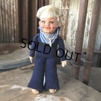Vintage Sailor Composition Doll 28cm (M345) 