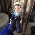 Vintage Sailor Doll QUEEN ELIZABETH 2 (M349) 