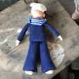 画像9: Vintage Sailor Composition Doll 28cm (M345) 