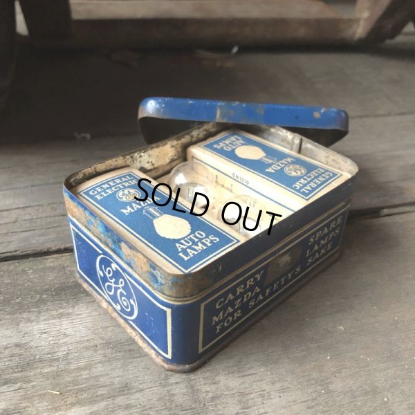 画像5: Vintage Mazda Auto Lamp General Electric GE Tin (M356) 