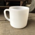 画像5: 70s Vintage Federal Milk Glass Mug TEXACO (M351) 