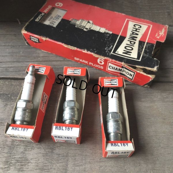 画像8: Vintage CHAMPION Spark Plug RBL16Y Junk Set (M353) 