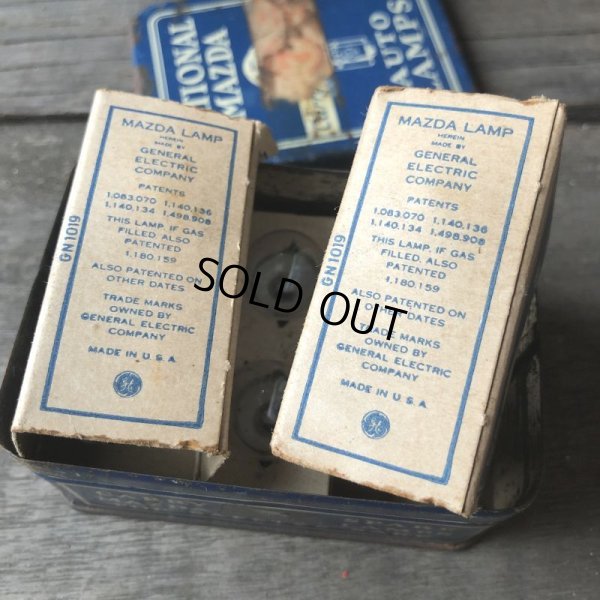 画像4: Vintage Mazda Auto Lamp General Electric GE Tin (M356) 