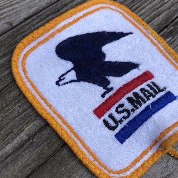 画像2: Vintage USPS U.S. Mail Work Shirt Uniform Patch (M361) 