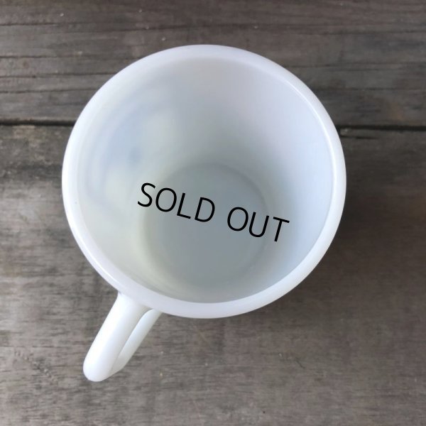 画像3: 70s Vintage Galaxy Milk Glass Mug USPS U.S. Mail (M362)