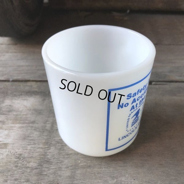 画像5: 70s Vintage Galaxy Milk Glass Mug USPS U.S. Mail (M362)