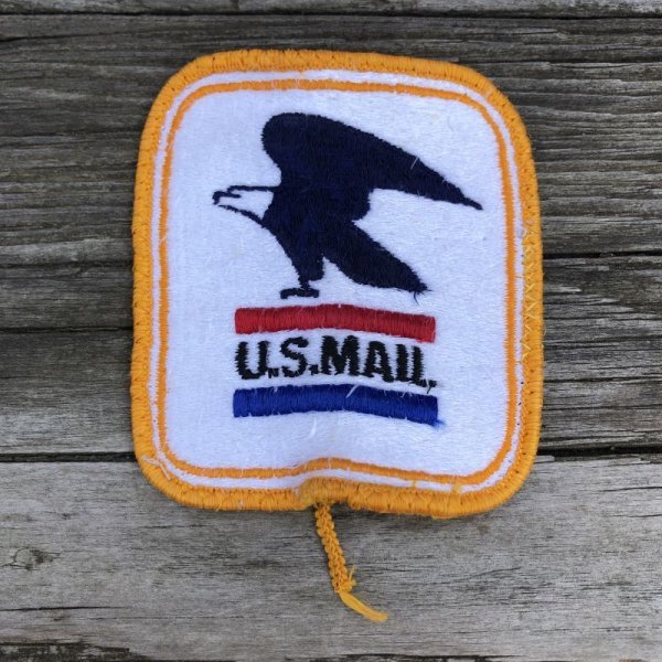 画像1: Vintage USPS U.S. Mail Work Shirt Uniform Patch (M361) 