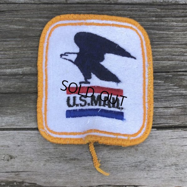 画像1: Vintage USPS U.S. Mail Work Shirt Uniform Patch (M361) 