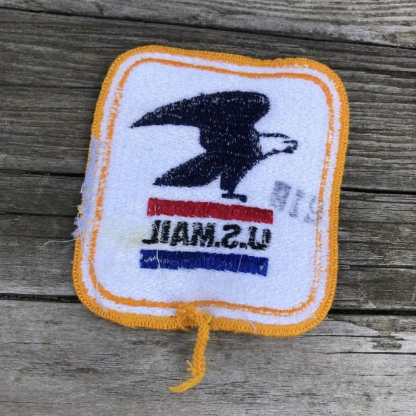 画像3: Vintage USPS U.S. Mail Work Shirt Uniform Patch (M361) 