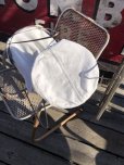 画像8: Vintage Laundry Wire Hamper Canvas Duffel Bag (M366) 