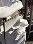 画像9: Vintage Laundry Wire Hamper Canvas Duffel Bag (M366) 