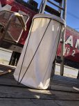 画像6: Vintage Laundry Wire Hamper Canvas Duffel Bag (M366) 