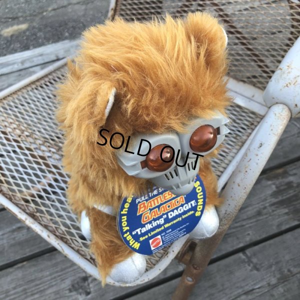 画像18: 70s Vintage Mattel Battlestar Galactica DAGGIT Pull String Talking Plush Doll (m367)
