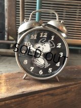 70s Vintage Snoopy Twin Bell Blessing Alarm Clock (M369)