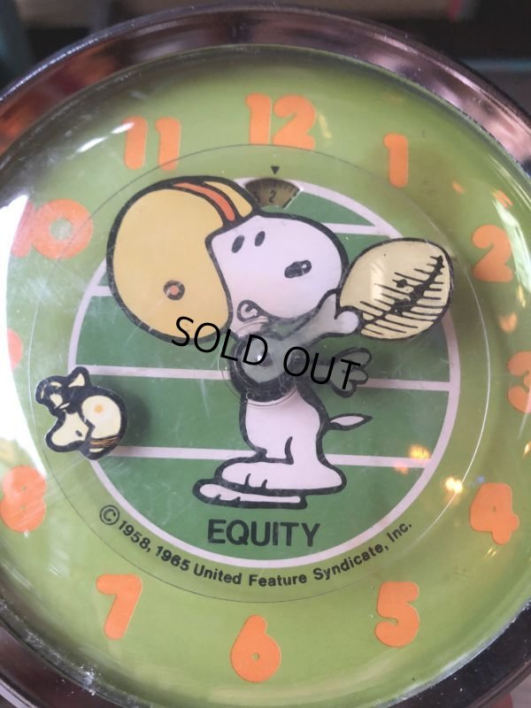 画像10: 80s Vintage Equity Snoopy Alarm Clock (M370)