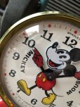 画像9: 70s Vintage Bradley Disney Mickey Mouse Animated Action Alarm Clock (M368)