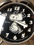 画像8: 70s Vintage Snoopy Twin Bell Blessing Alarm Clock (M369)