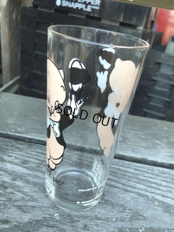 画像5: 70s Vintage Pepsi Glass Porky Pig (M372)