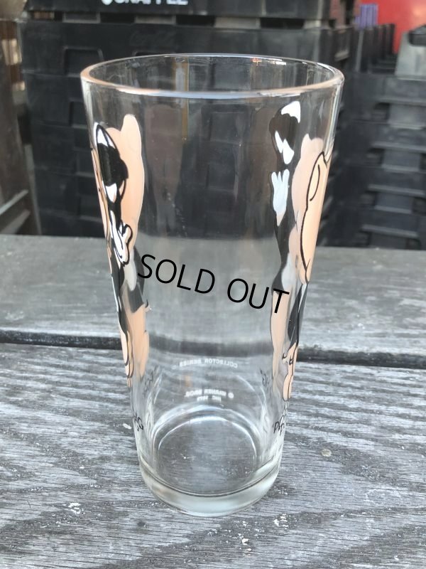 画像2: 70s Vintage Pepsi Glass Porky Pig (M372)