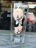 70s Vintage Pepsi Glass Porky Pig (M372)