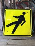 画像6: Vintage Road Street Sign Crosswalk (M372)