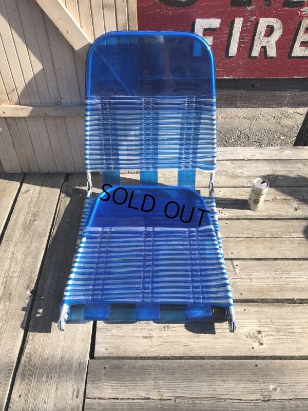 画像18: Vintage Folding Lawn Chair Long (M374)