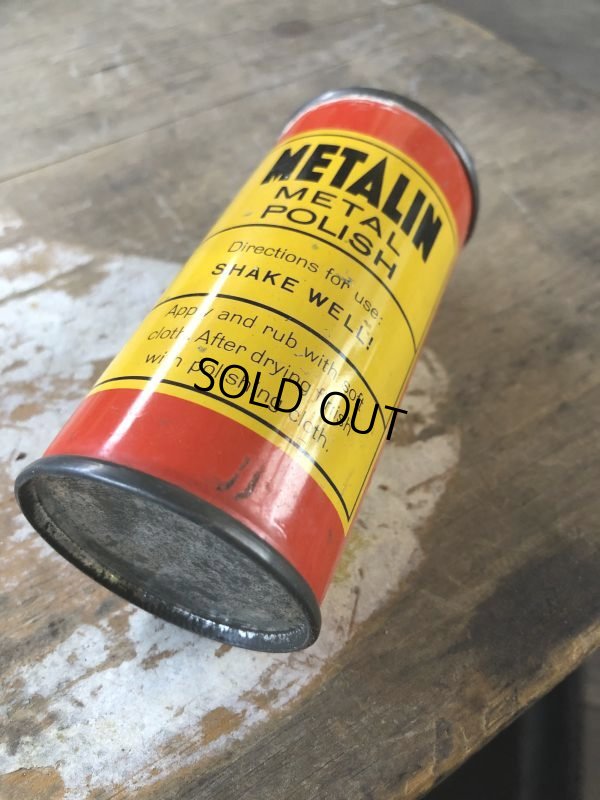画像7: Vintage Metalin METAL POLISH Can (M373)