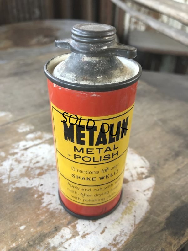 画像5: Vintage Metalin METAL POLISH Can (M373)