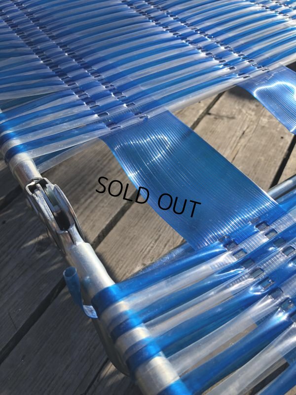 画像15: Vintage Folding Lawn Chair Long (M374)