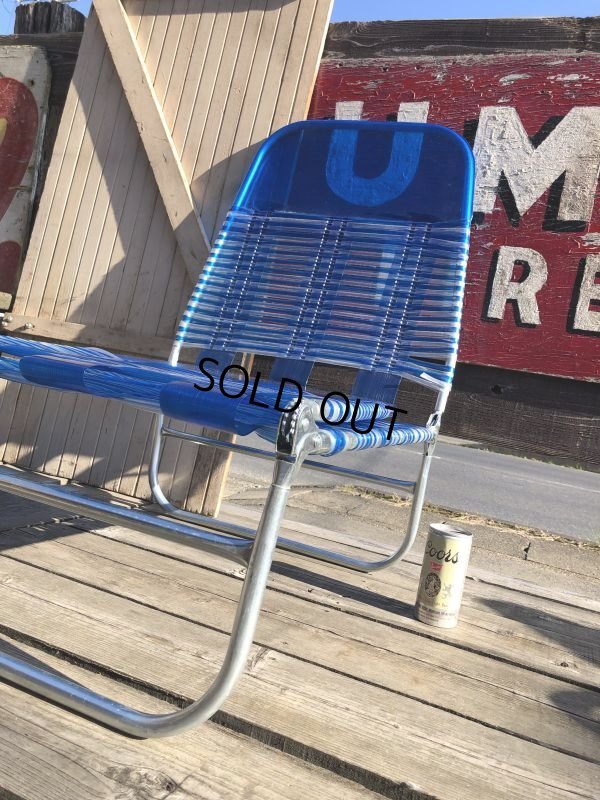 画像20: Vintage Folding Lawn Chair Long (M374)