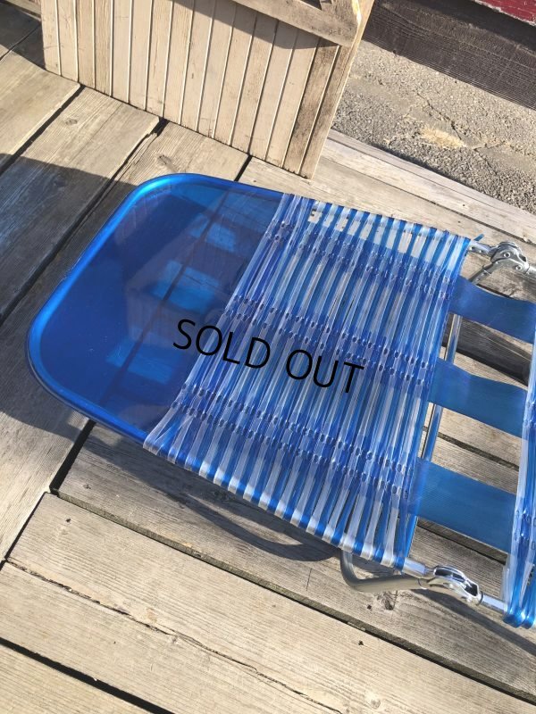 画像11: Vintage Folding Lawn Chair Long (M374)