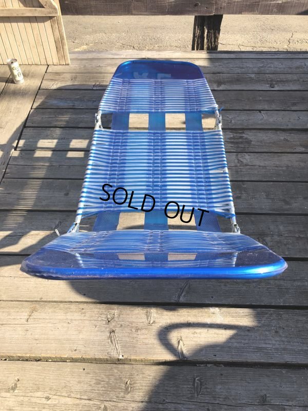 画像7: Vintage Folding Lawn Chair Long (M375)