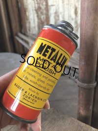Vintage Metalin METAL POLISH Can (M373)